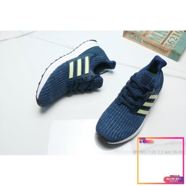 10.10 【With shoe box】Giày Adidas Ultra Boost Blue (Xanh Dương) 4.0 uy tín 2020 . . . : ⚡ new Ll . . . hot ³ '\ -t5