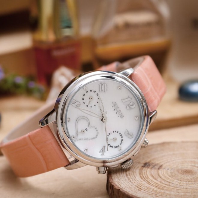 Đồng hồ nữ JULIUS JA844 dây da | Julius Official | BigBuy360 - bigbuy360.vn