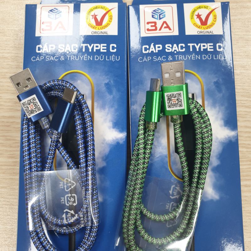 Cáp sạc nhanh chân micro sam sung, oppo, vivo...dài 1m
