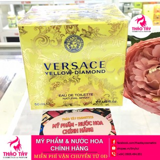 Nước hoa nữ Versace Yellow Diamond edt 50ml