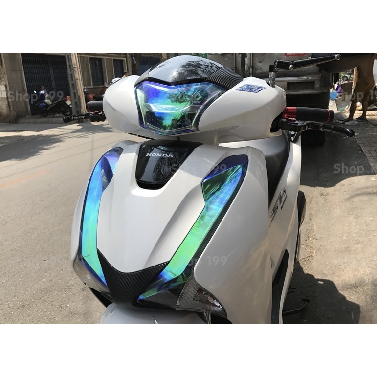 SH 2017-2019, PPF DECAL FILM DÁN CHOÁ ĐÈN XE SH 2017-2019, BẢO VỆ VÀ LÀM ĐẸP XE