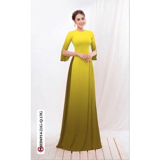 vải áo dài màu ombre
