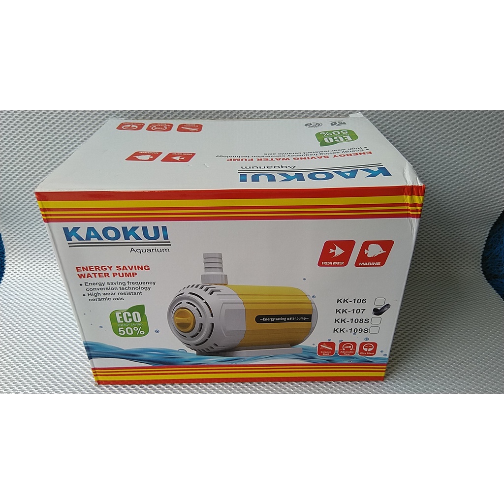 Máy bơm siêu êm, tiết kiệm điện Kaokui, 5000-8000L/hr dùng cho bể cá.
