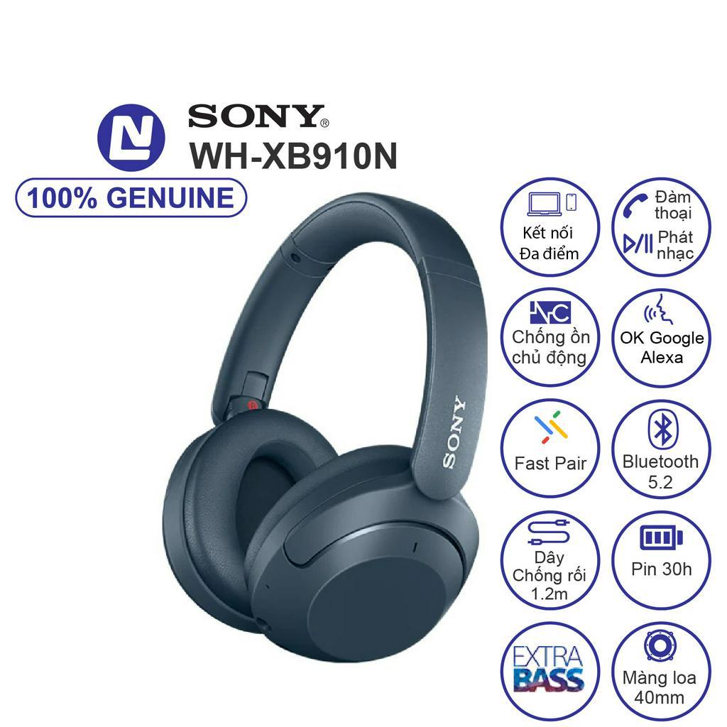 New Full box Sony WH-XB910N - Tai nghe Chống ồn Extra Bass Pin 30h