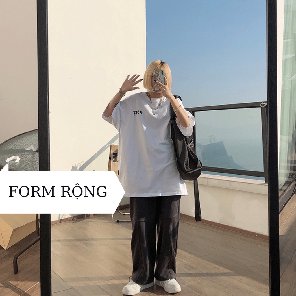 Áo phông nữ form rộng Áo thun unisex nam nữ tay lỡ Min Room phong cách Hàn Quốc