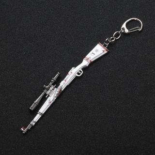 Móc Khóa Kar98 Skill Shark PUBG Size 12Cm - Mô Hình Trưng Bầy K98 Thép Game PUBG