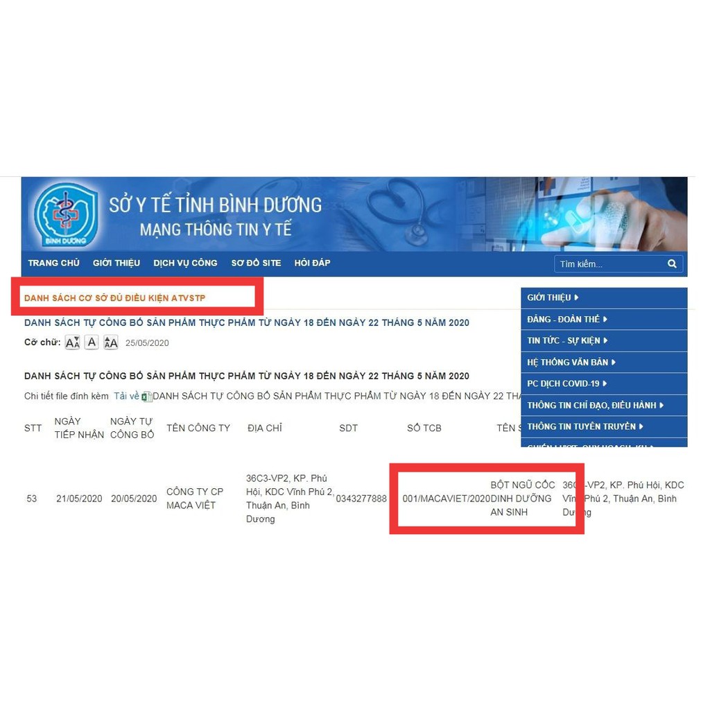 Ngũ cốc lợi sữa - Ngũ cốc An Sinh(500GAM)