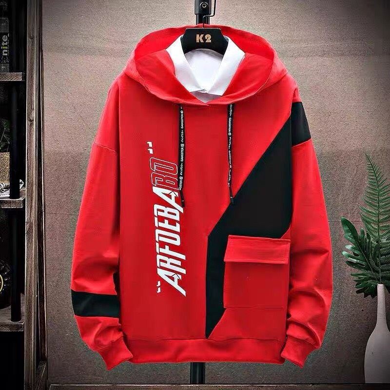 Áo hoodie nam có nón form rộng, mẫu áo khoác nỉ chui đầu in nhiều hoạ tiết thời trang hàn