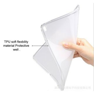 Ốp silicon iPad pro 12.9 2017 lưng nhám chống bám Vân tay