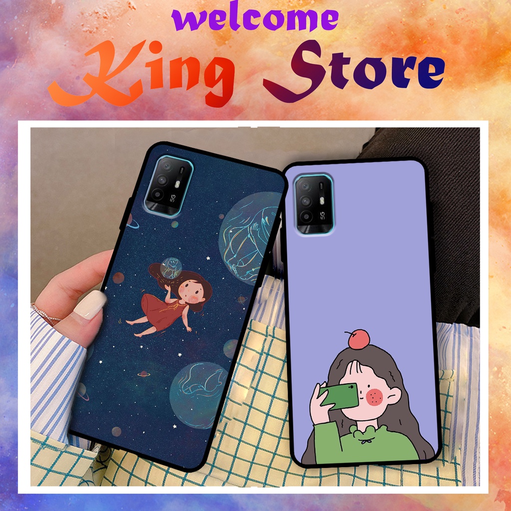 [HOT] Ốp lưng Oppo A94/Oppo A94 5G/Oppo A95/Oppo A95 5G in hình bé gái siêu xinh,  dễ thương