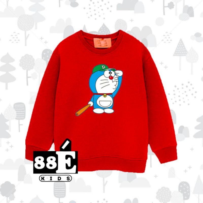 Áo Khoác Trẻ Em Dễ Thương - Áo Len Doraemon - 070