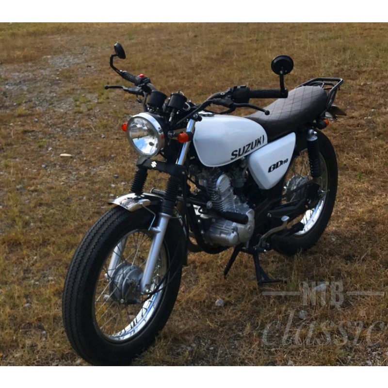Gương gù tròn tay lái xe máy CAFE RACER