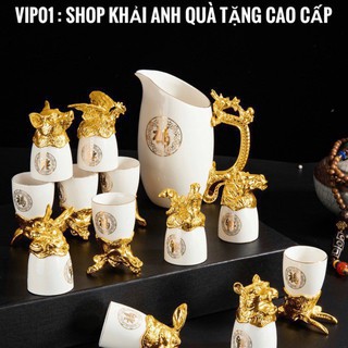 Bộ Ly 12 Con Giáp ( Bằng Sứ Cao Cấp) - TT1205