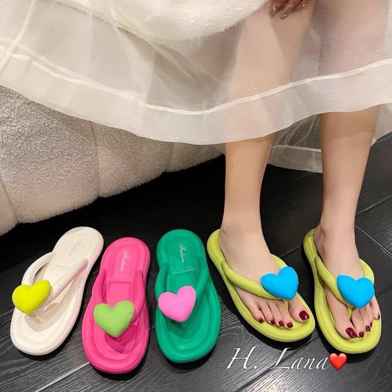 DÉP TÔNG SẮC MÀU TRÁI TIM SIU CUTE