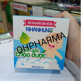 Bột tắm nhân hưng hộp 30 gói