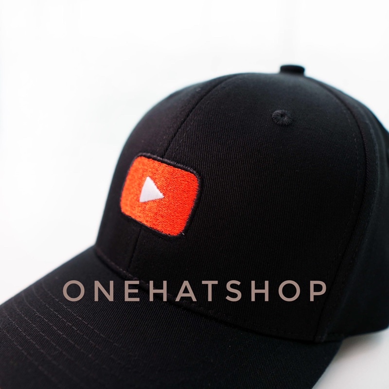 Nón lưỡi trai nút Play youtube - brand onehatshop