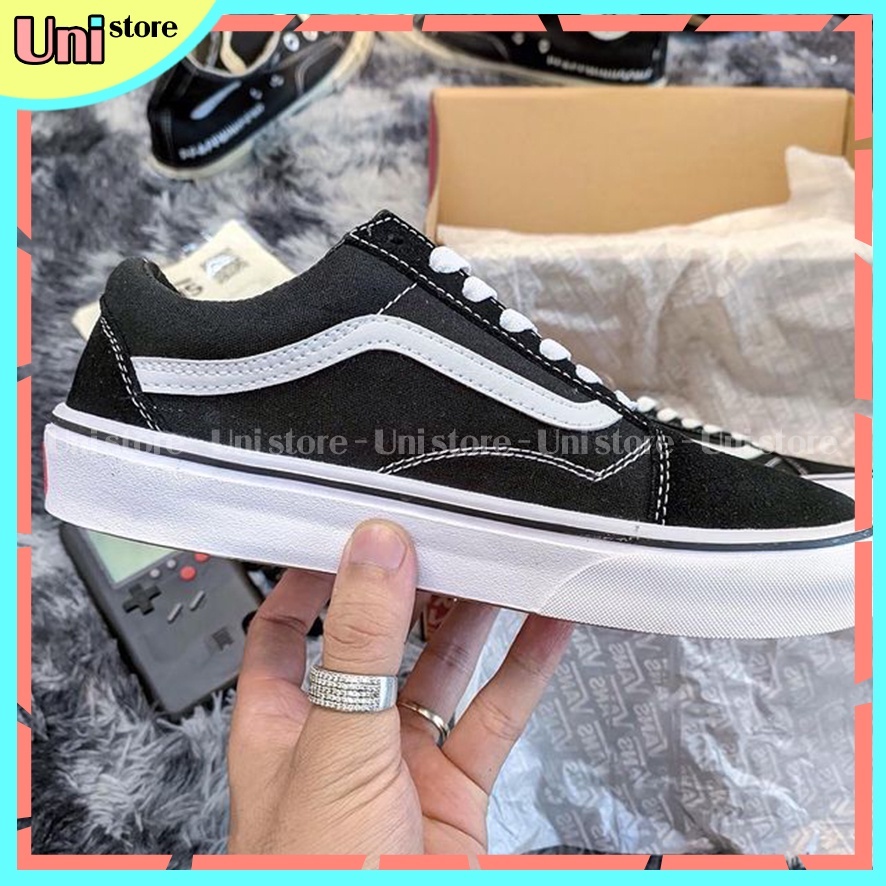 Giày Vans Đen Classic Vault, Giày Vans Nam Nữ Thể Thao Cao Cấp Full Box + Bill