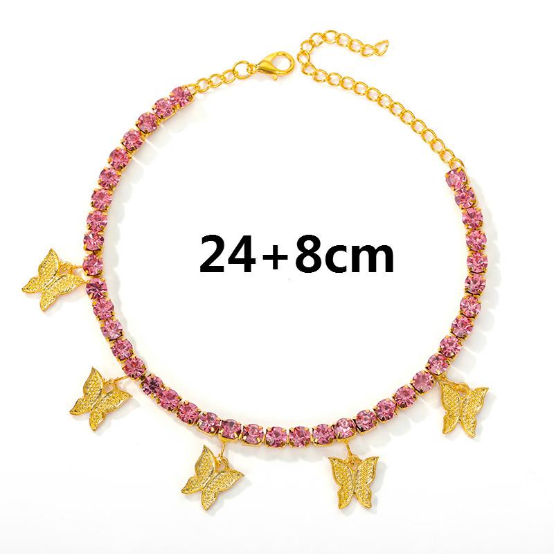 BUTTERFLY CREATIVE Lắc Chân Đính Đá Hình Bướm Xinh Xắn Dành Cho Nữ | BigBuy360 - bigbuy360.vn