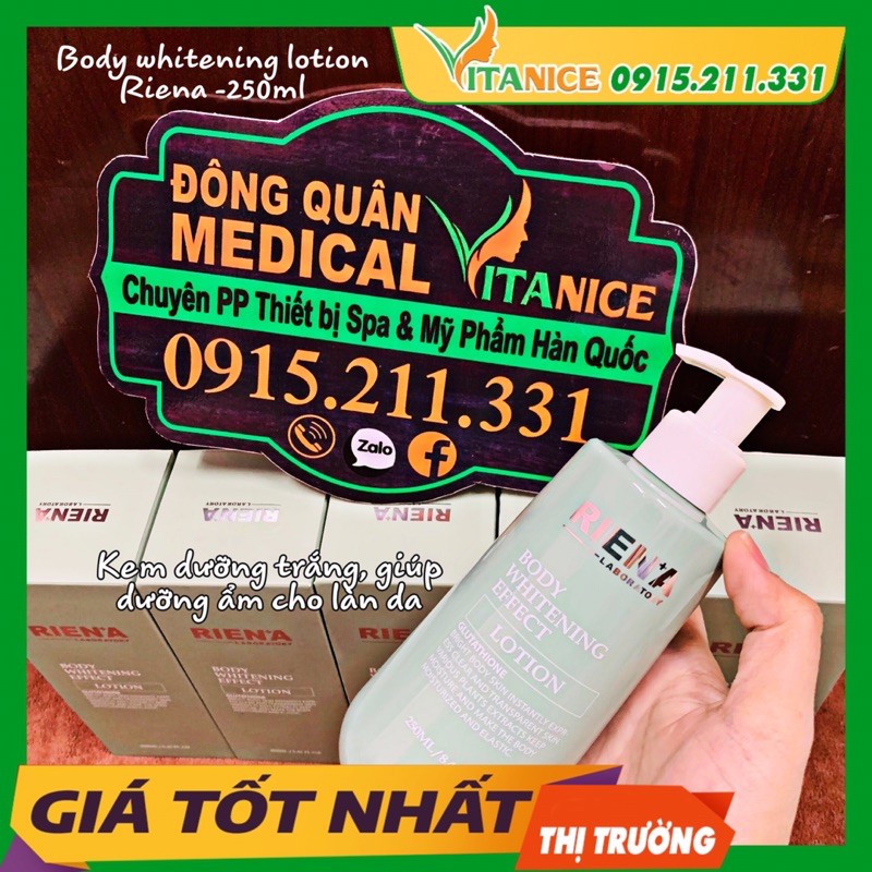 Body whitening lotion Riena -250ml