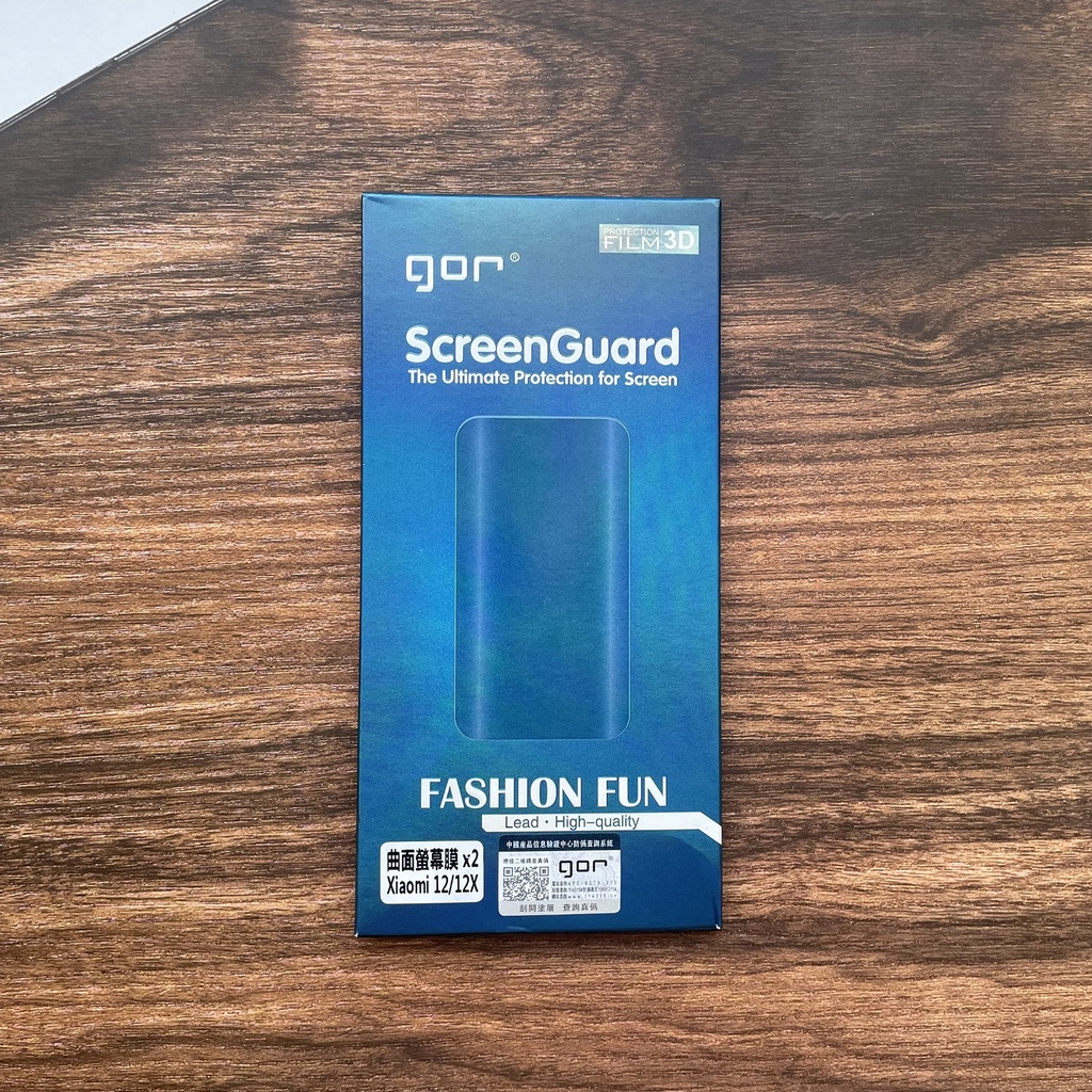 Bộ 2 miếng dán dẻo full màn hình Gor cho điện thoại Xiaomi Mi 12/ 12X