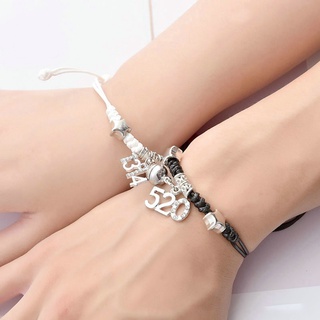 Set 2 Vòng Tay Dạ Quang Thời Trang Cho Cặp Đôi
