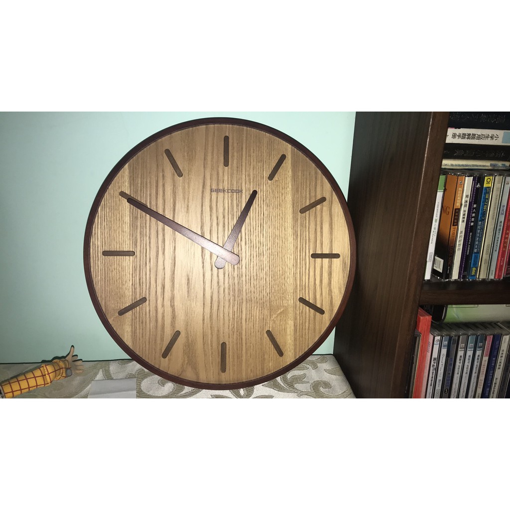 ĐỒNG HỒ GỖ CHÍNH HÃNG GEEKCOOK phong cách BẮC ÂU