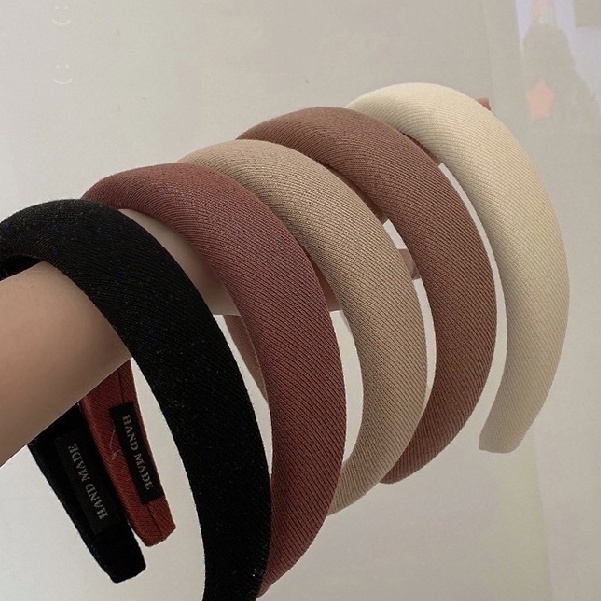 Cài tóc xốp màu sắc đơn giản thời trang