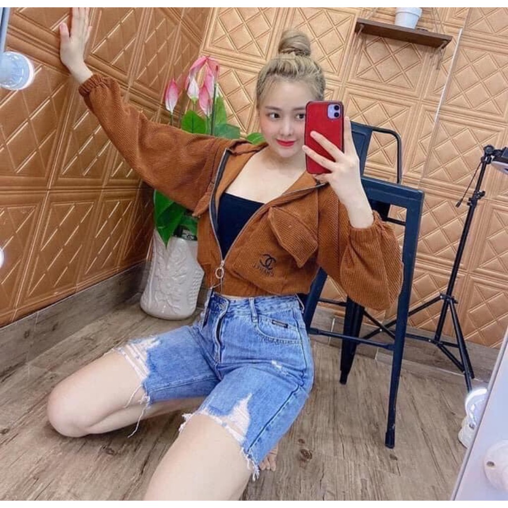 Áo Khoác Nhung Lăn Tăm Sành Điệu Hàng Cao Cấp Hot 2020 | BigBuy360 - bigbuy360.vn