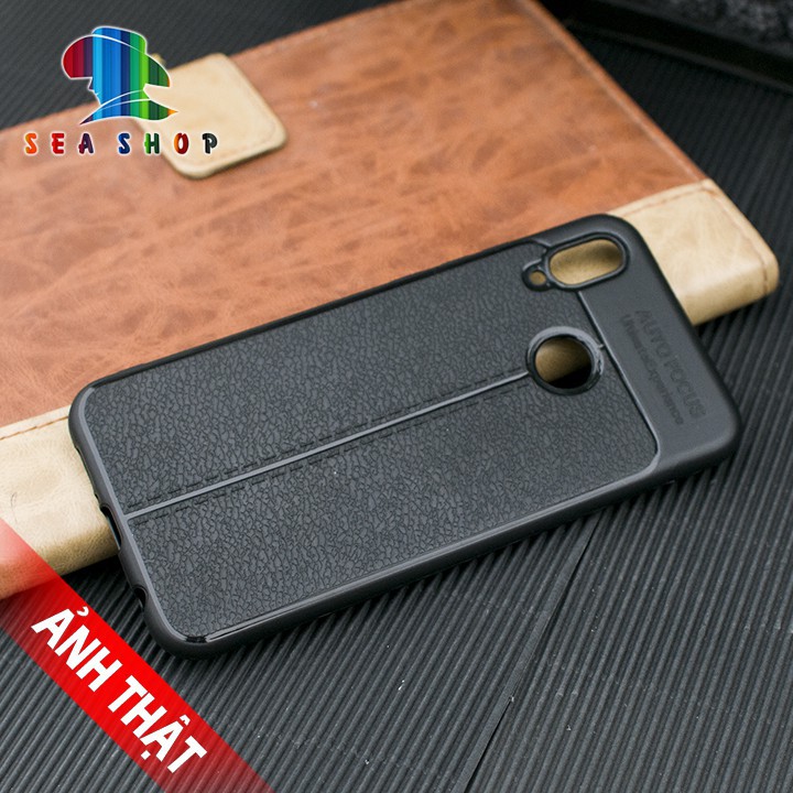 Ốp lưng Huawei Nova 3e vân da loại A