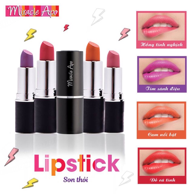 Son thỏi miracle apo