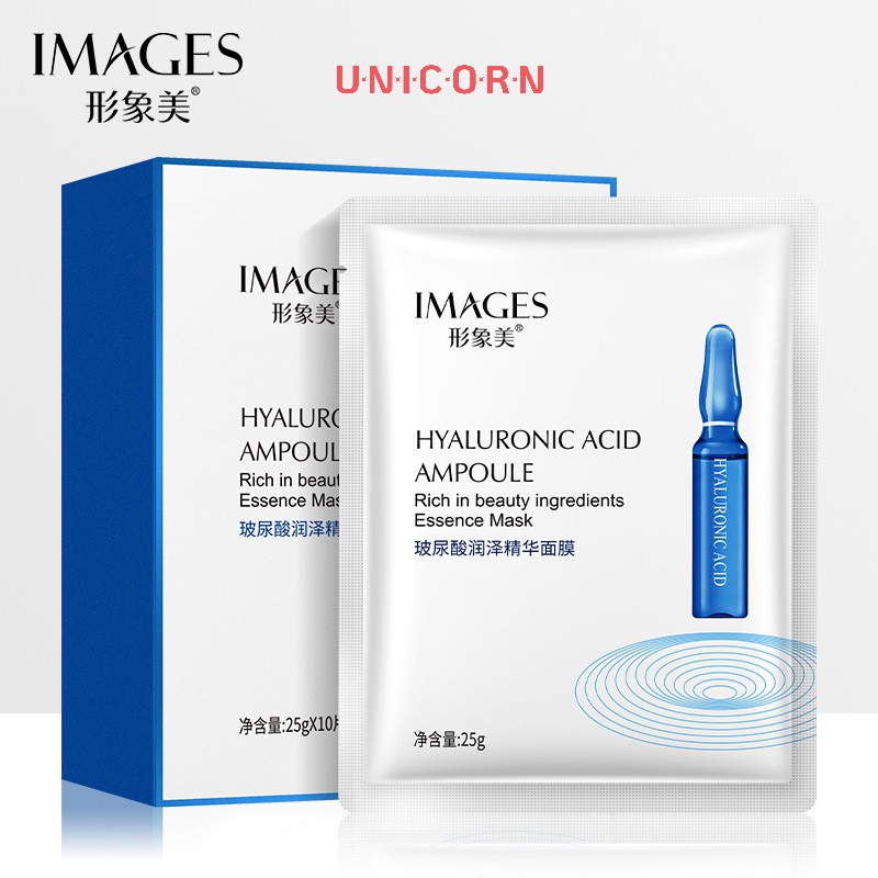 Mặt nạ tinh chất dưỡng da Image Beauty Niacinamide Thu nhỏ lỗ chân lông, Dưỡng ẩm Hyaluronic Acid Ampoule