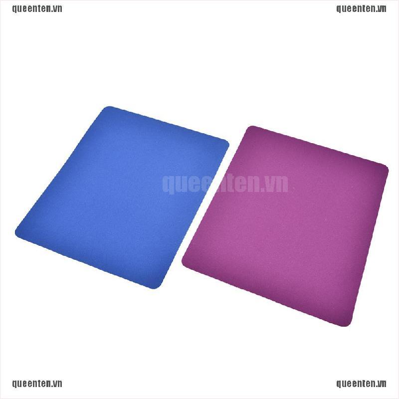 Hot 21.5 x 17.5cm Gaming PC Laptop Mouse Pad Anti-Slip Solid Color Rectangle Mat QUVN