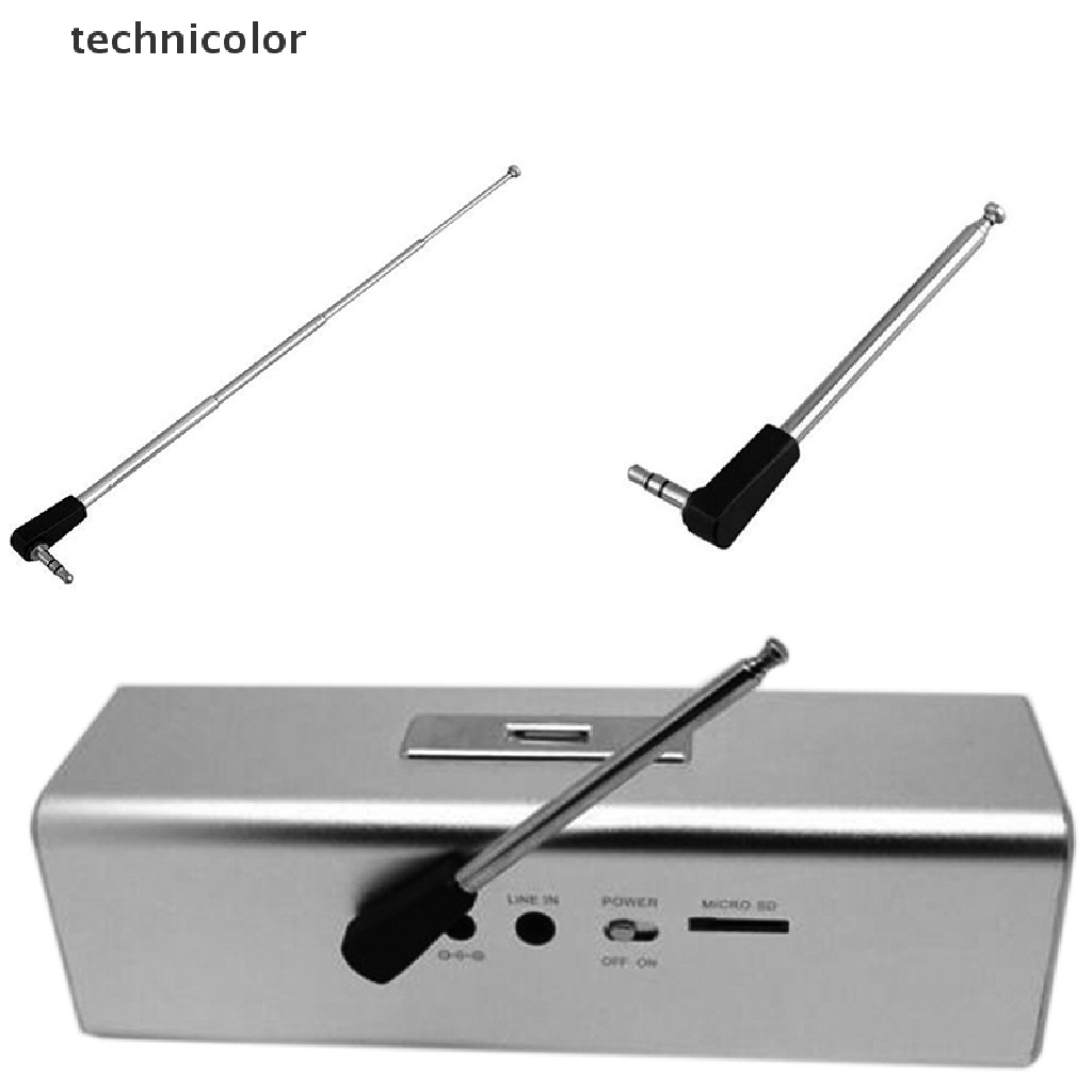 Ăng Ten Radio FM Có Thể Thu Gọn Giắc Cắm 3.5mm Dành Cho Điện Thoại Di Động