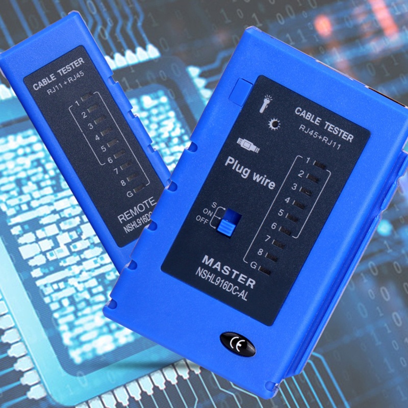 Máy Kiểm Tra Cáp LIDU1 RJ45 Với Chip Độ Nhạy Cao