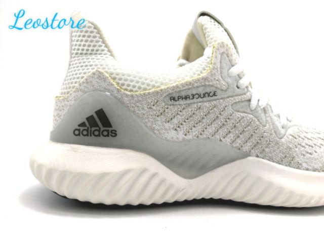 [Full box] GIẦY THỂ THAO ALPHA BOUNCE XÁM TRẮNG NAM