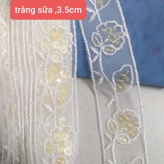 Ren trang trí, size 1.3cm đến 3.5cm (dây 5m)