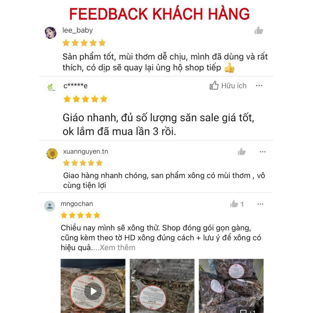 Thuoc Xông Cảm - 5 Gói Lá Xông Giải Cảm Thảo Dược - Shop Bà Điểm