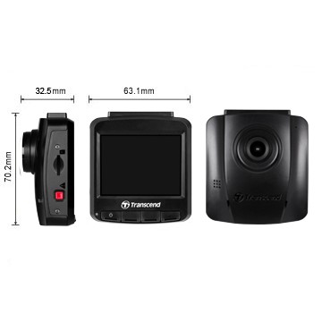 [Hô trợ lắp đặt nội thành HCM]CAMERA HÀNH TRÌNH TRANSCEND DP 110 + Thẻ nhớ 32GB