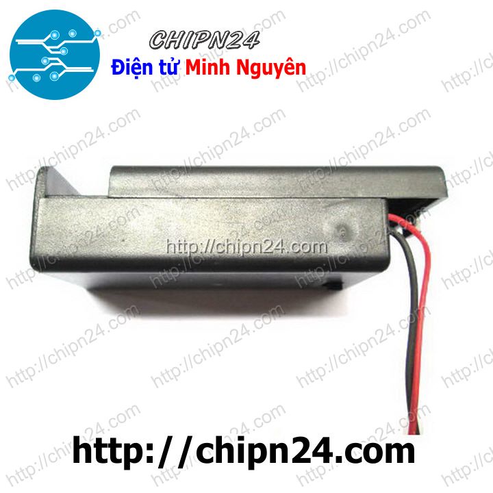 [1 VIÊN] Hộp Đế Pin 9V có nắp