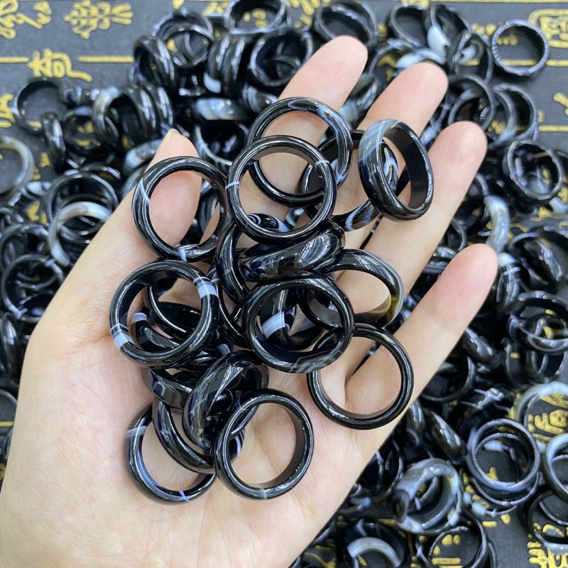 Nhẫn Đa Bản Nhỏ M.Não Màu Trắng, Xanh Lá, Đỏ, Vàng