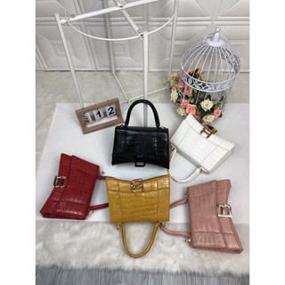 Tấm shop túi xách công sở balencia da rắn size 23