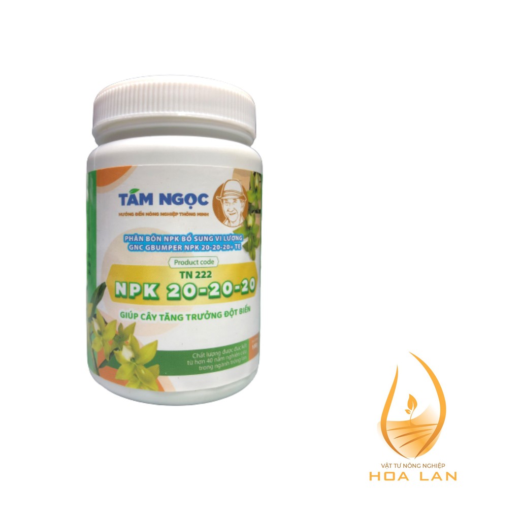 Phân Bón Sinh Học Tám Ngọc NPK 20-20-20 TN222 - #432A# 100g
