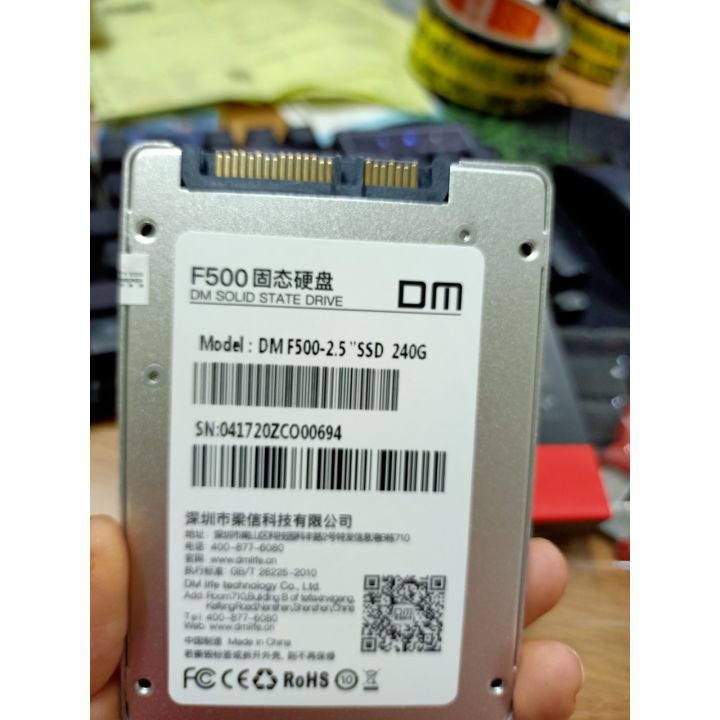 Ổ cứng SSD 240gb, chính hàng DM, BH 3 năm chính hãng | BigBuy360 - bigbuy360.vn