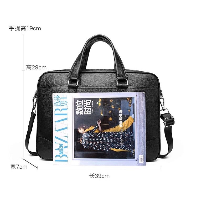 Cặp Da Thật Công Sở Cao Cấp.Túi Xách Công sở 9904.Cặp,Túi Da Laptop. | BigBuy360 - bigbuy360.vn