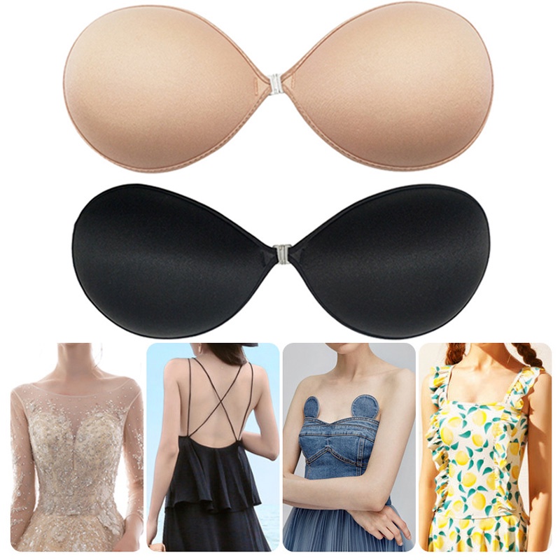 Áo ngực silicone dán không dây nâng ngực tàng hình