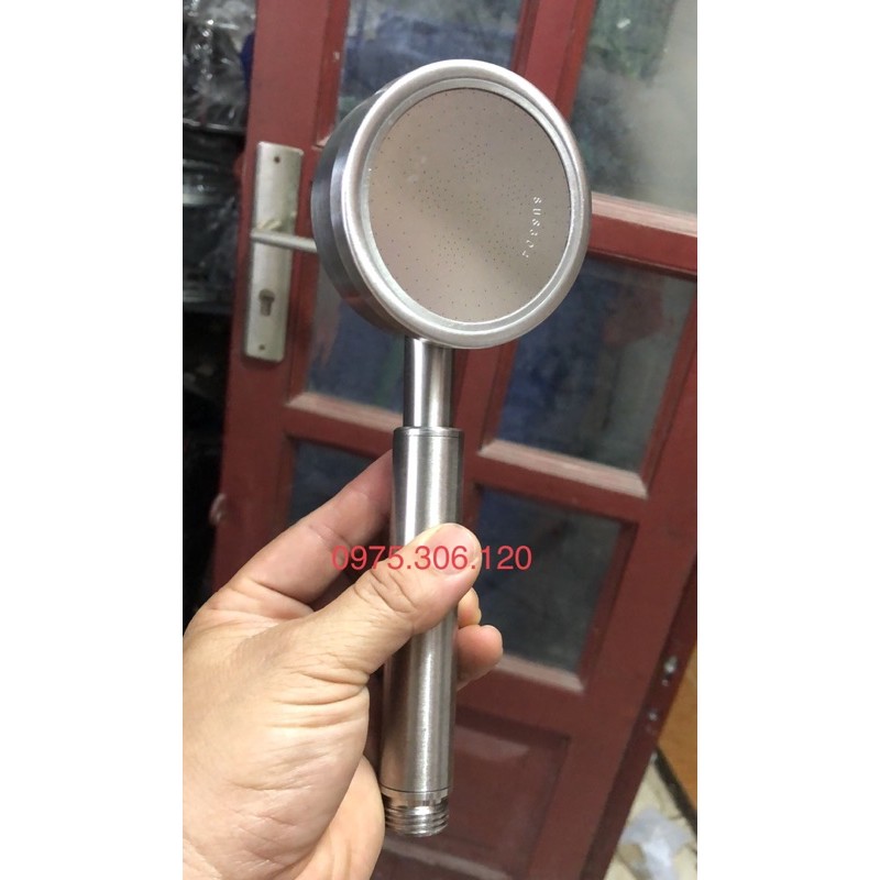 (SEN CÂY TĂNG ÁP NƯỚC MẠNH) Bộ Sen Cây Tắm Đứng Nóng Lạnh INOX 304 N1007 Fotar và tay sen tắm củ sen hàng đúc