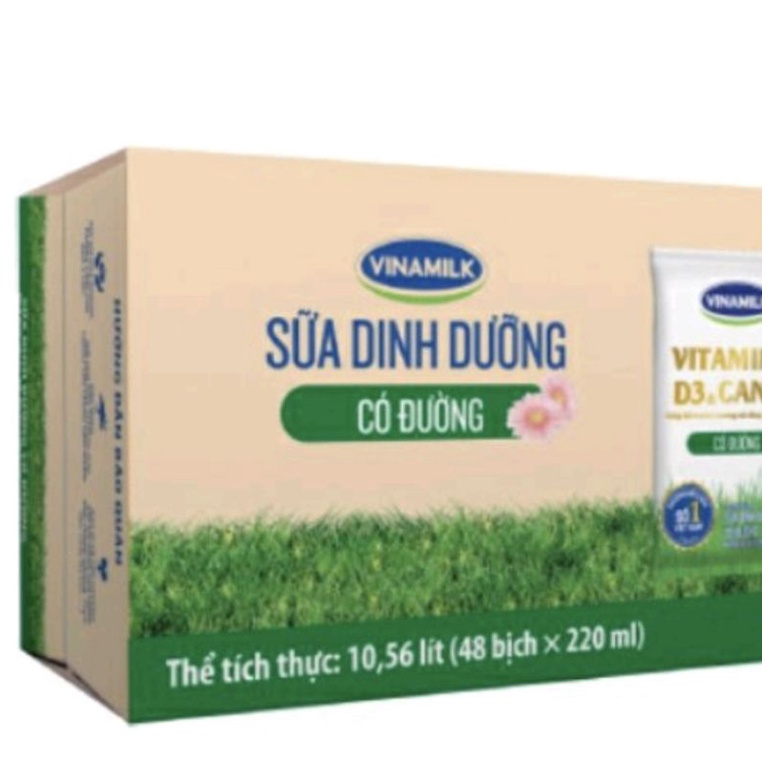 Sữa tươi vinamilk 220ml bịch | BigBuy360 - bigbuy360.vn