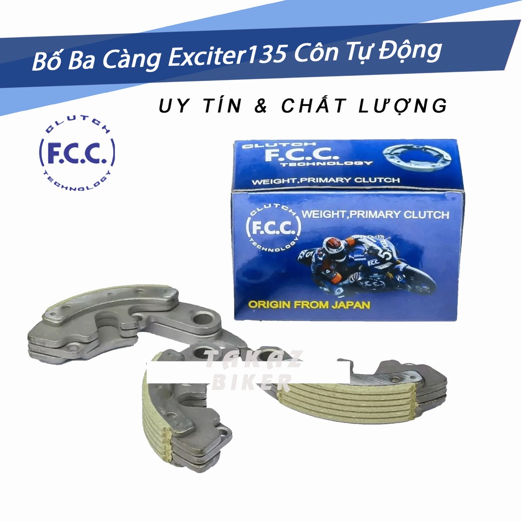 Bố ba càng FCC YAMAHA Exciter 135 2009-2010 Xe 4 Số - CoL Tự Động 4 số