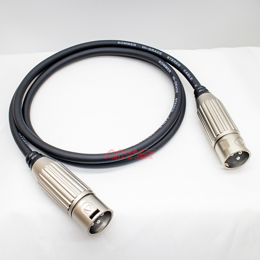 Dây Canon 2 Đầu Đực, dài 1met, giá 1 dây.