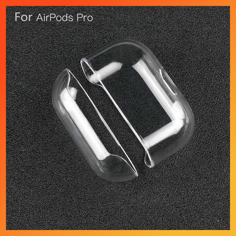 Vỏ bảo vệ đựng tai nghe không dây, Case trong suốt, ốp dẻo silicone airpod 1/2/3/Pro